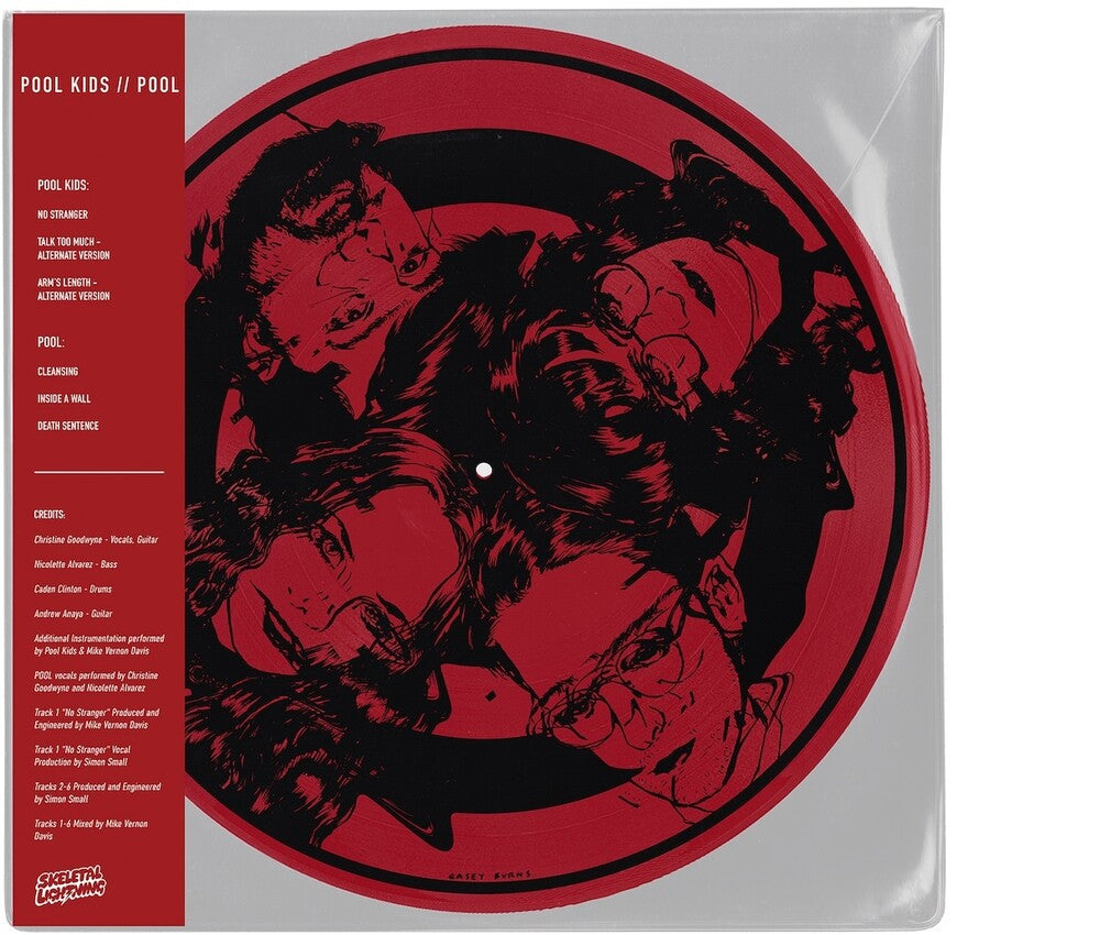 the album cover for Pool Kids - Pool Kids / Pool [Colored Vinyl] [Limited Edition]