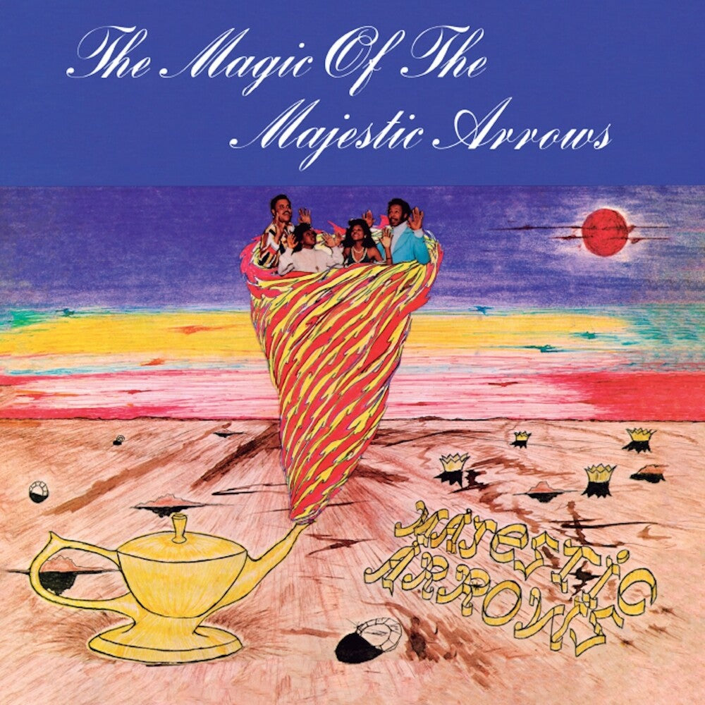 the album cover for Majestic Arrows - Magic Of The Majestic Arrows (Blue) [Colored Vinyl]