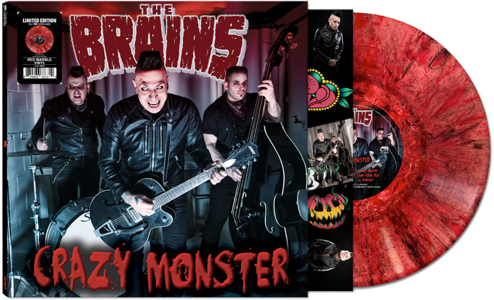 the album cover for The Brains - Crazy Monster -  [LP]
