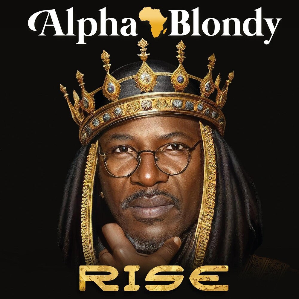 the album cover for Alpha Blondy - Rise