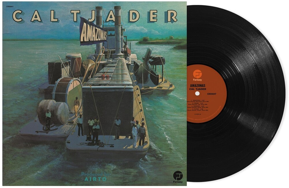 the album cover for Cal Tjader - Amazonas (Remastered 2025) (Jazz Dispensary Top Shelf Series) -  [180g LP]