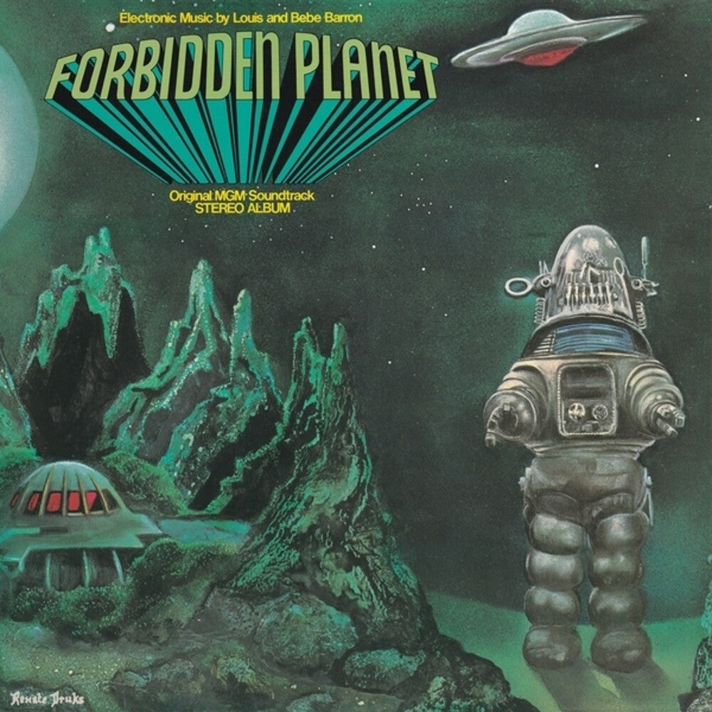 the album cover for Louis Barron  & Bebe - Forbidden Planet