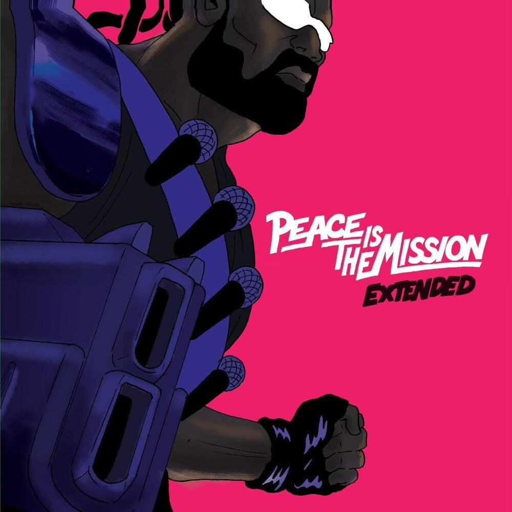 the album cover for Major Lazer - Peace Is The Mission - Extended (10 Year Anniversary) [Indie Exclusive Goldish Vinyl]