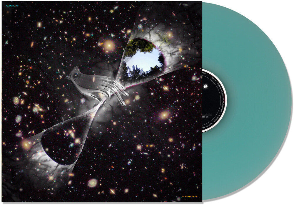 the album cover for Pinkshift - Earth Keeper - Blue (Blue) [Colored Vinyl]