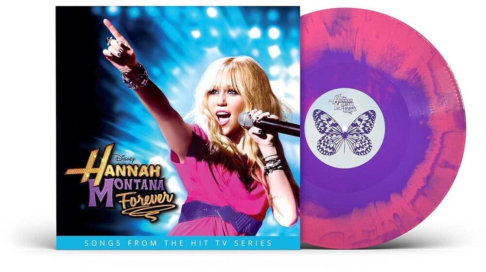 the album cover for Hannah Montana - Hannah Montana Forever [Hot Pink Cadillac]