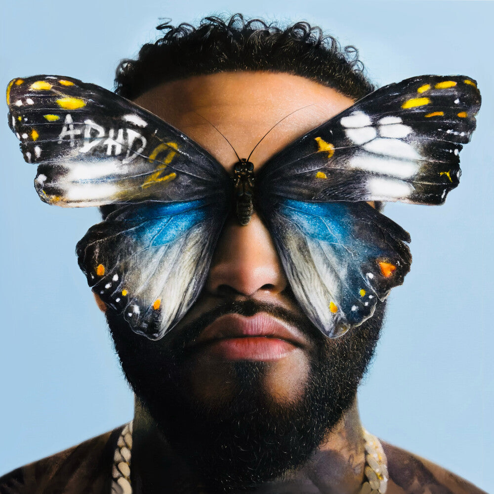 the album cover for Joyner Lucas - ADHD 2	 [Indie Exclusive Sapphire Blue 2LP]