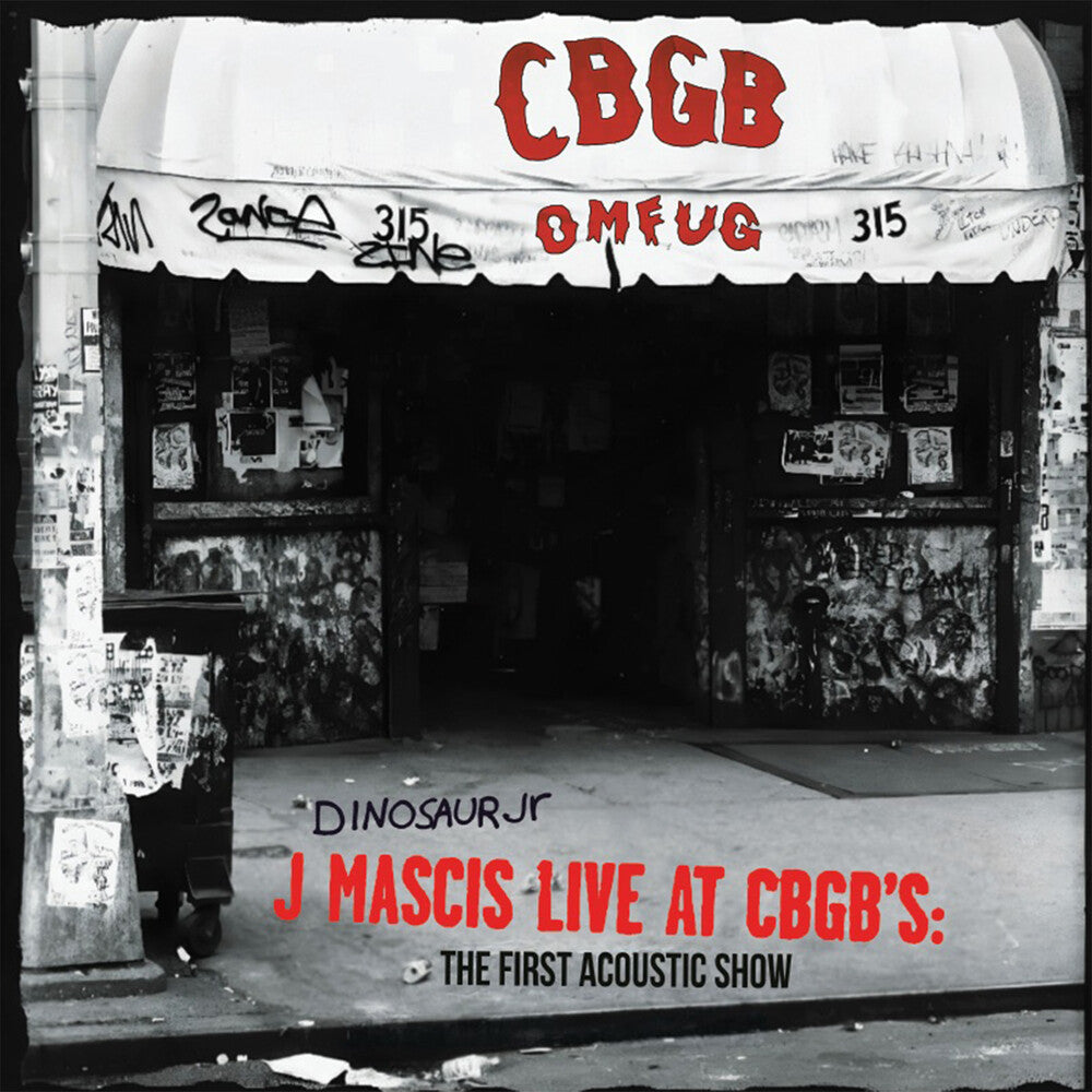 the album cover for J Mascis . - Live At Cbgb's [Colored Vinyl] (Red) (Coll)