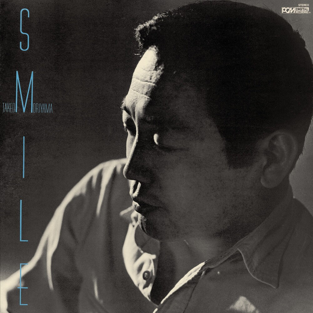 the album cover for Takeo Moriyama - Smile (Blue) [Colored Vinyl] [Clear Vinyl] (Gate)
