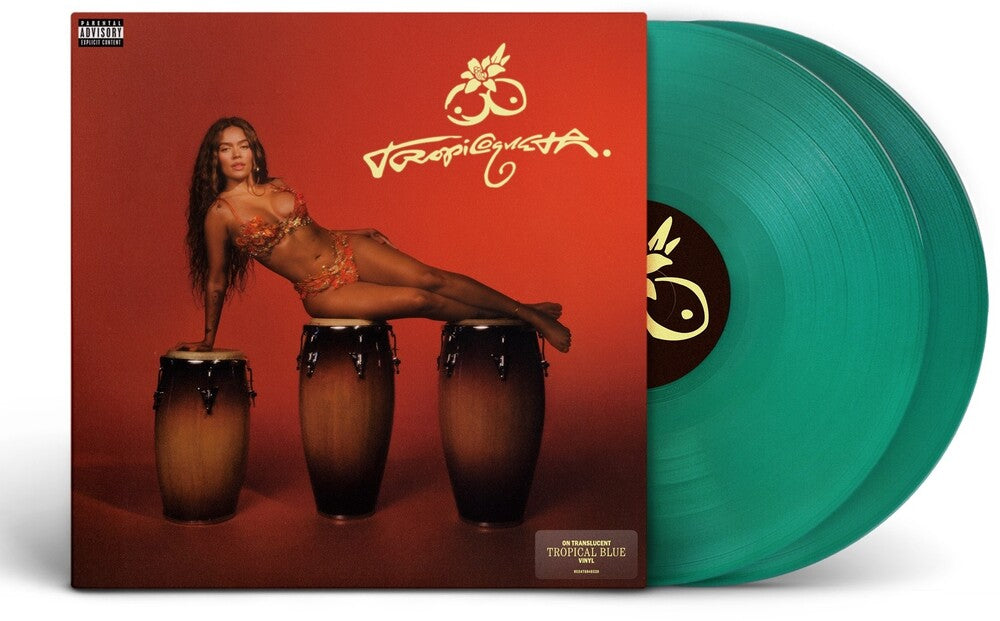 the album cover for Karol G - Tropicoqueta [Tropical Blue 2 LP]