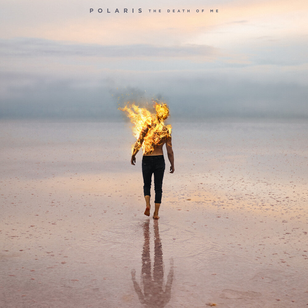 the album cover for Polaris - Death Of Me [Colored Vinyl] (Trq) (Wht) [Indie Exclusive] (Spla)