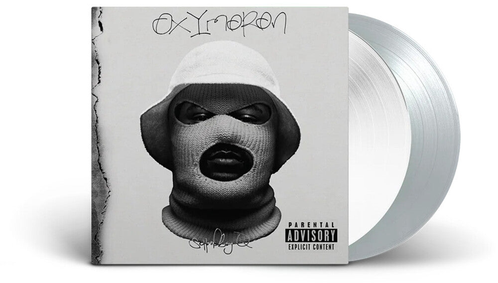 the album cover for ScHoolboy Q - Oxymoron [Colored Vinyl] [Clear Vinyl] [Limited Edition] (Slv) (Ita)