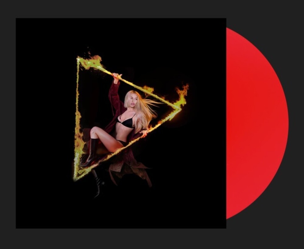 the album cover for Ava Max - Don't Click Play [Translucent Red]