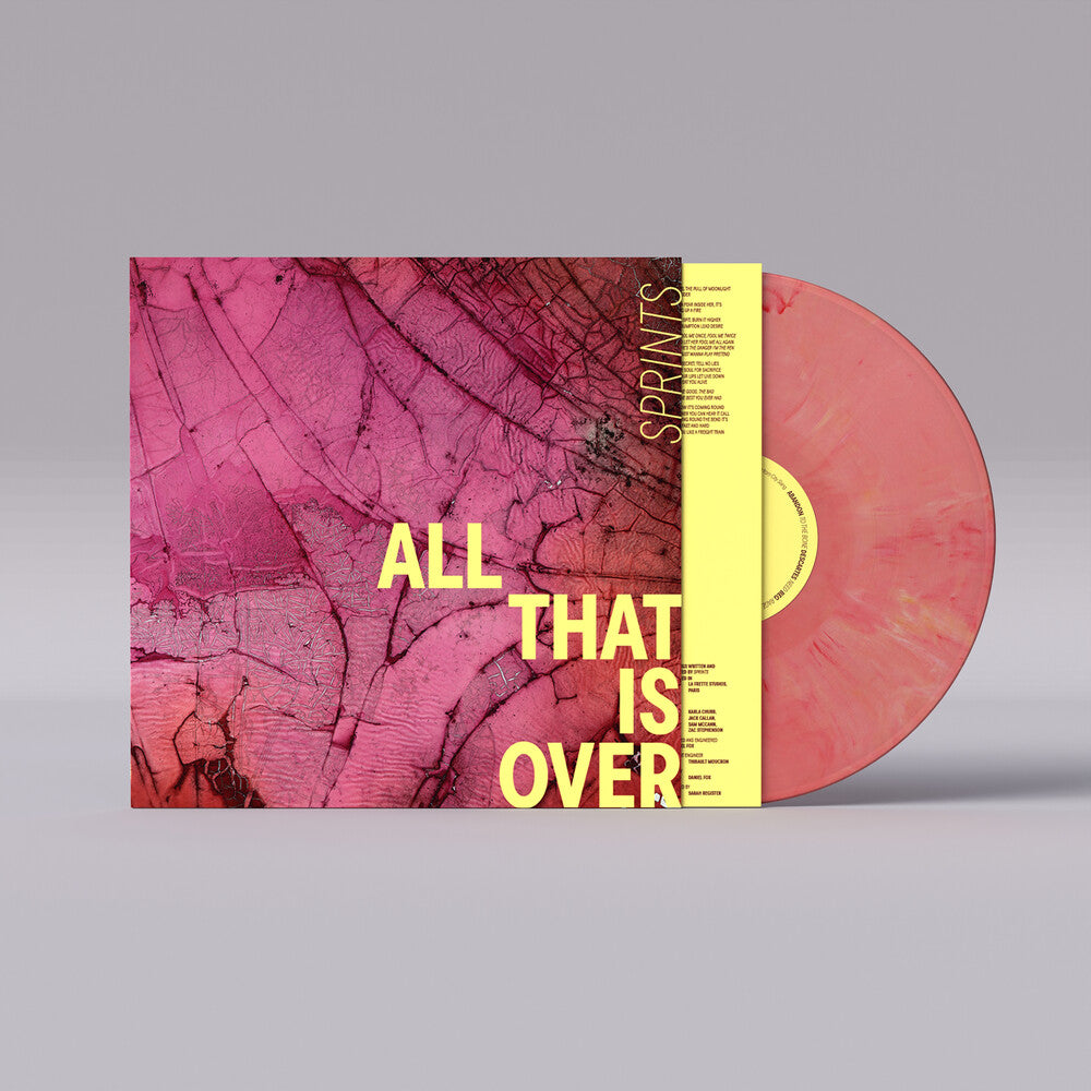 the album cover for Sprints - All That Is Over [Colored Vinyl]