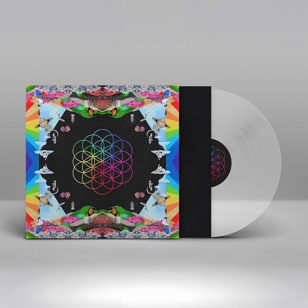 the album cover for Coldplay - Head Full Of Dreams [Clear Vinyl]