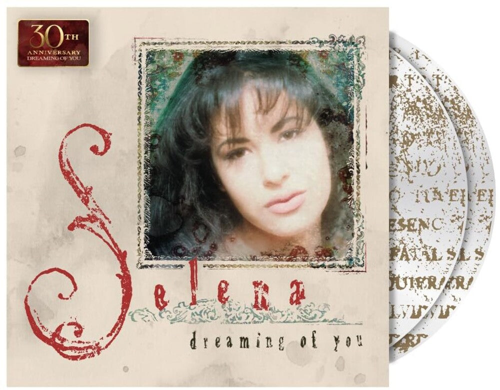 the album cover for Selena - Dreaming Of You (30th Anniversary) [Picture Disc 2 LP]