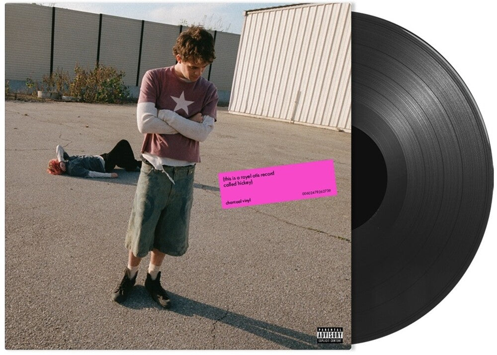 the album cover for Royel Otis - hickey [Charcoal LP]