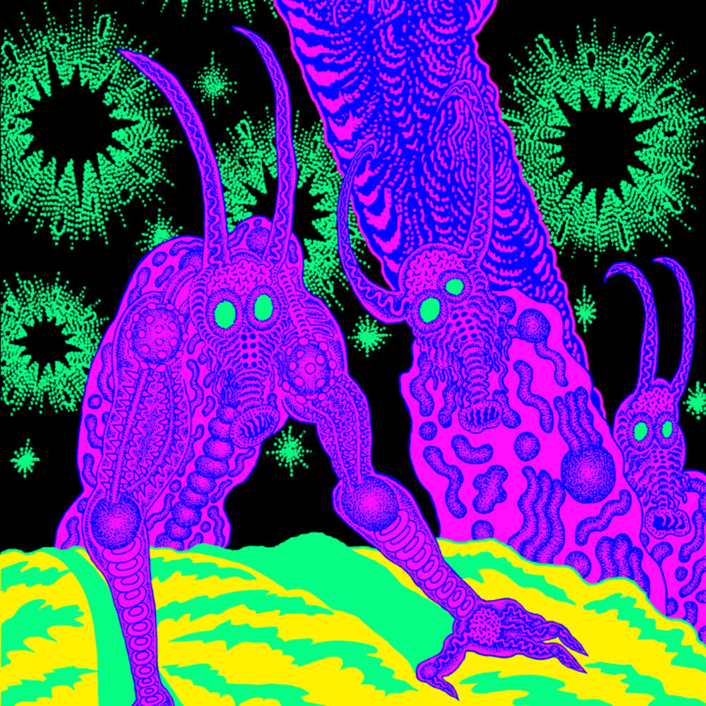 the album cover for Osees - Abomination Revealed At Last