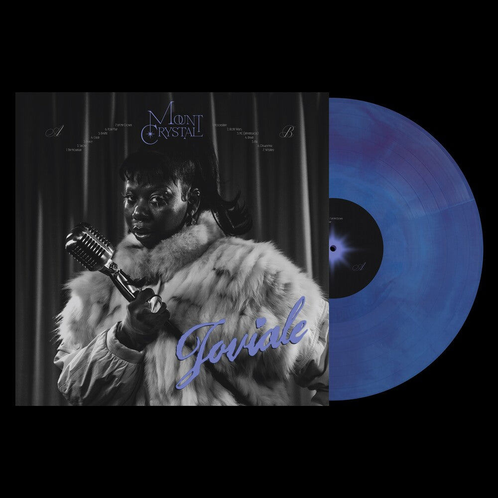 the album cover for Joviale - Mount Crystal [Electric Periwinkle LP]
