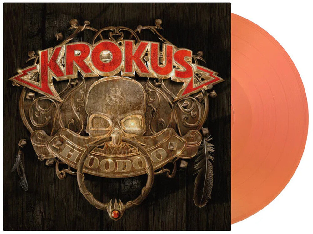 the album cover for Krokus - Hoodoo [Colored Vinyl] [Limited Edition] [180 Gram] (Red) (Hol)