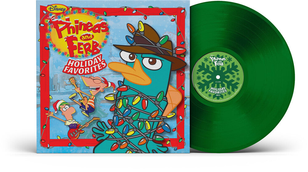 the album cover for Phineas And Ferb: Holiday Favorites / Various - Phineas And Ferb: Holiday Favorites / Various