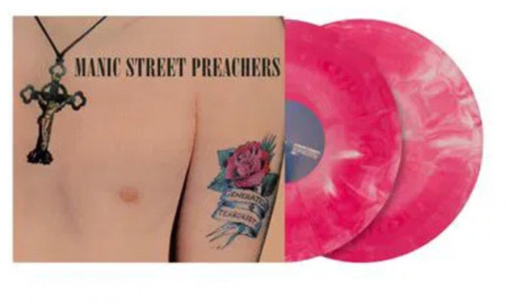 the album cover for Manic Street Preachers - Generation Terrorists [Colored Vinyl] [Limited Edition] (Red) (Ita)