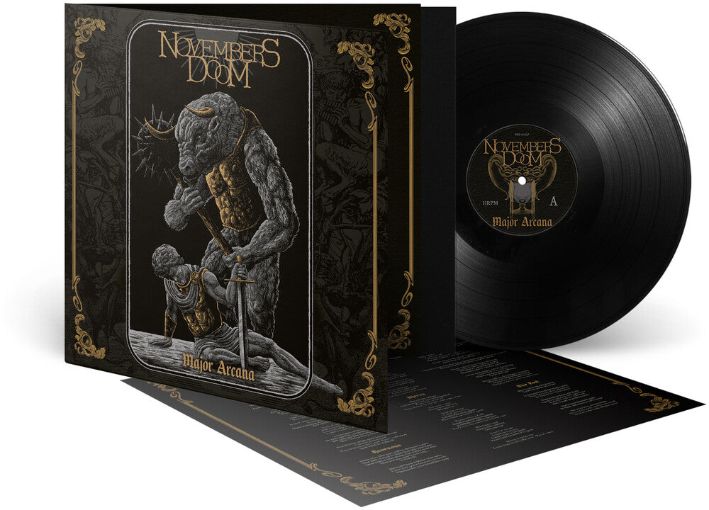 the album cover for Novembers Doom - Major Arcana