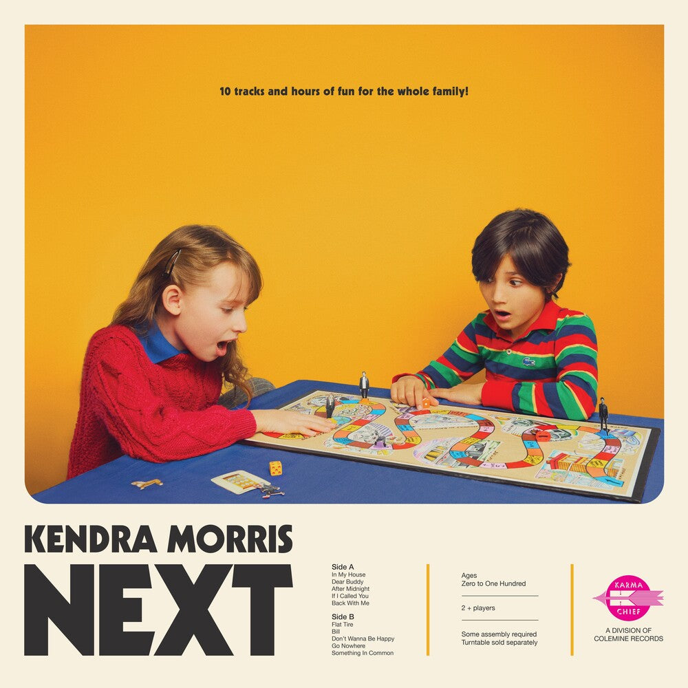 the album cover for Kendra Morris - Next - Blue (Blue) [Colored Vinyl] (Ylw)