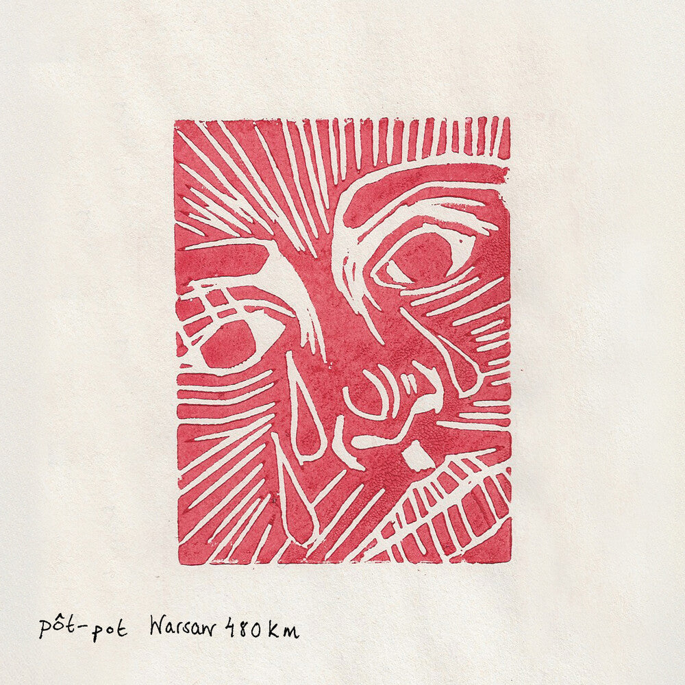 the album cover for pot-pot - Warsaw 480km [Cherry Red LP]