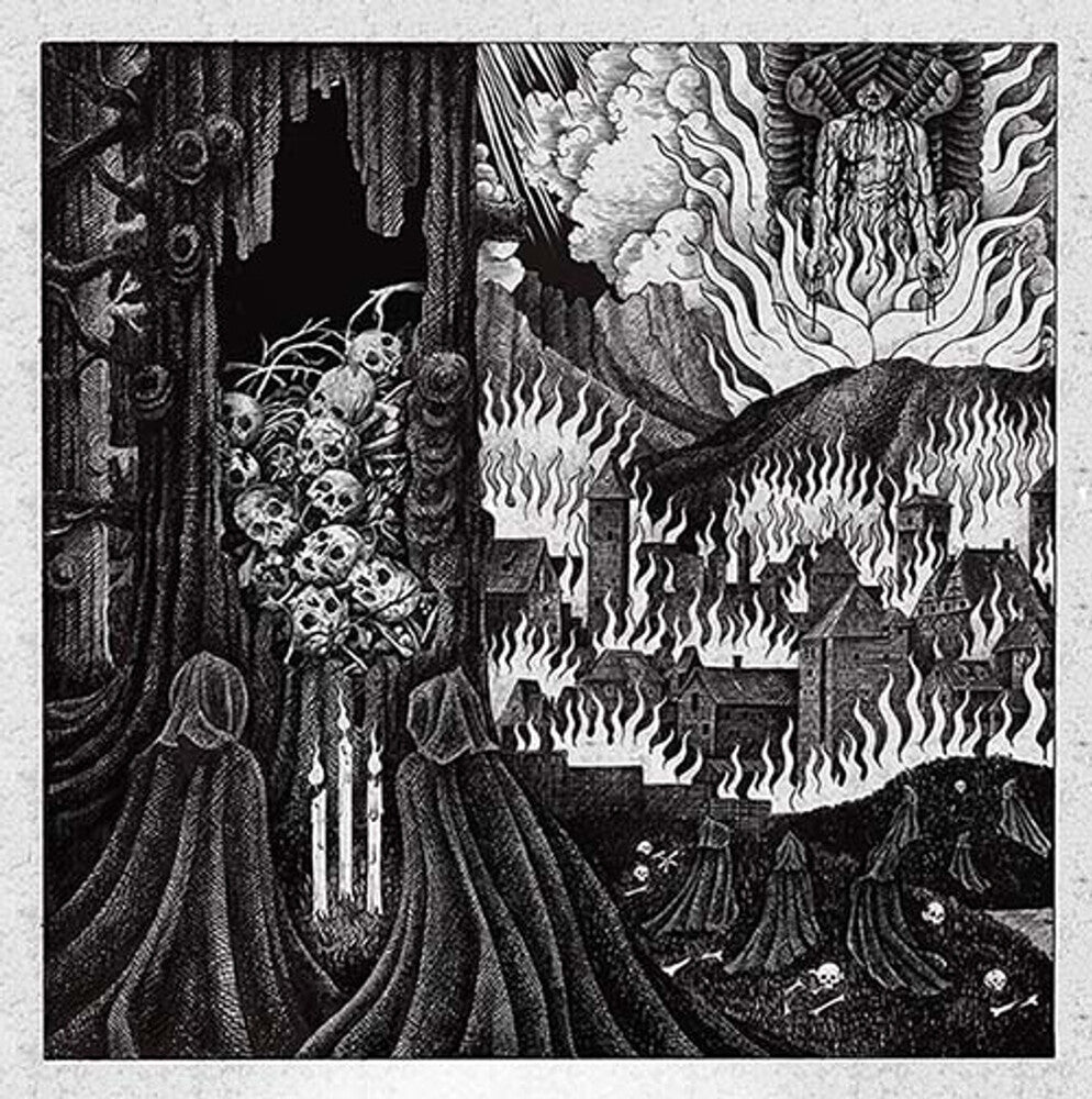 the album cover for The Acacia Strain - You Are Safe From God Here [Hot Dog LP]