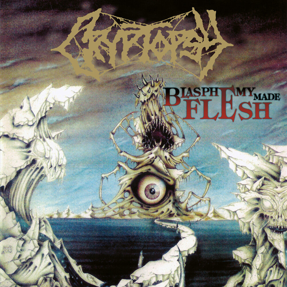 the album cover for Cryptopsy - Blasphemy Made Flesh (Uk)