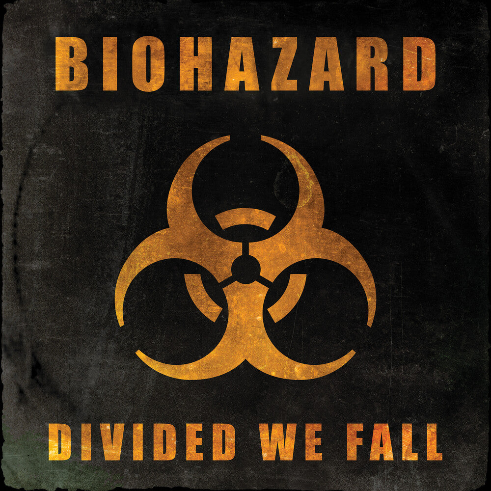 the album cover for Biohazard - Divided We Fall [Indie Exclusive Orange Colored Vinyl]