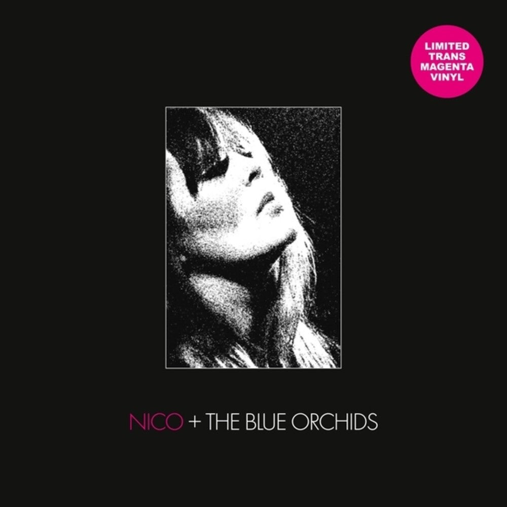the album cover for Nico / Blue Orchids - Live & In Session 1982