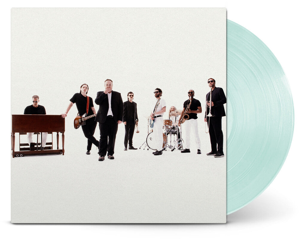 the album cover for St. Paul &amp; The Broken Bones - St. Paul & The Broken Bones [Indie Exclusive Coke Clear Colored Vinyl]
