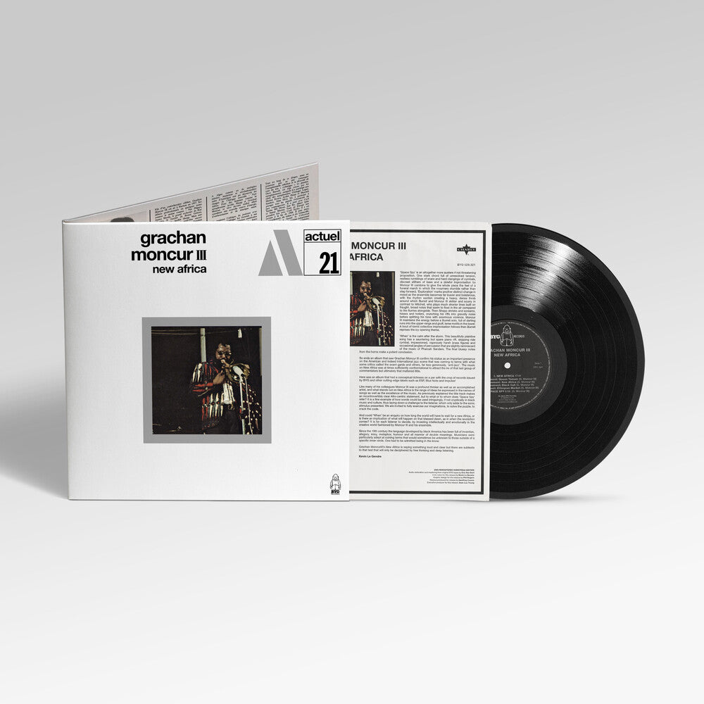 the album cover for Moncur Grachan Iii - New Africa [Deluxe] (Gate) [Limited Edition] [Remastered] [Reissue]