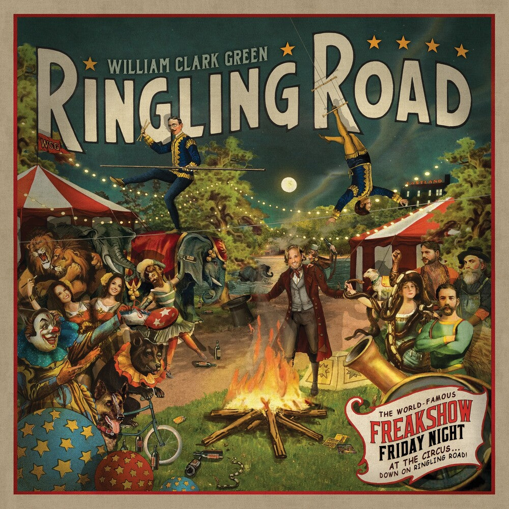 the album cover for William Clark Green - Ringling Road (10th Year Anniversary)