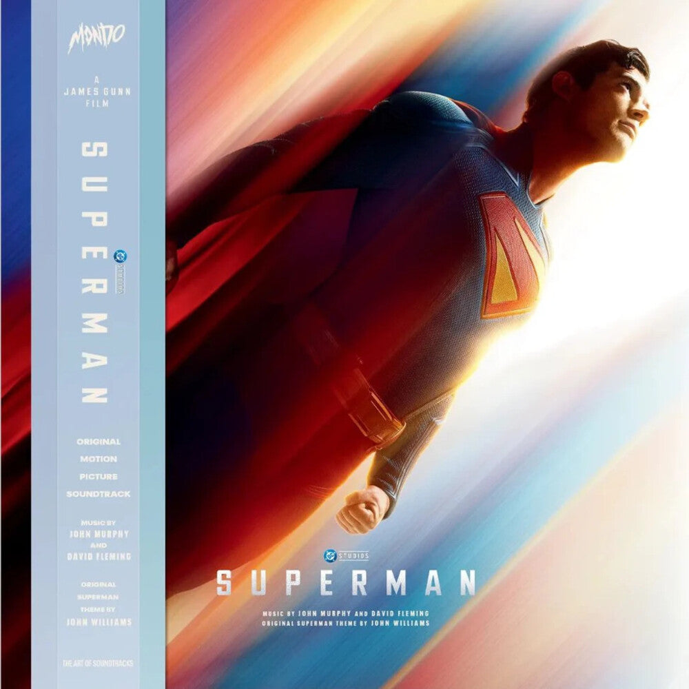 the album cover for David Fleming - Superman [OST] [2LP]