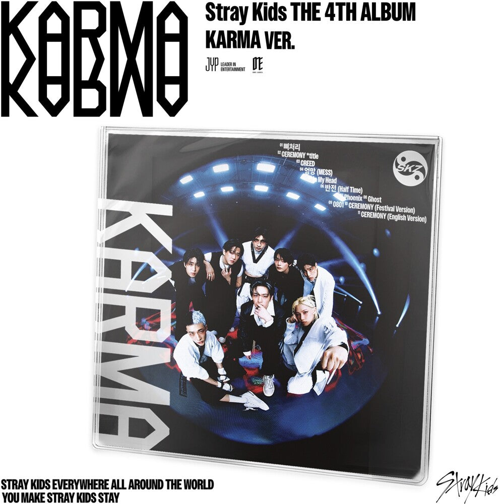 the album cover for Stray Kids - KARMA [KARMA VER.]