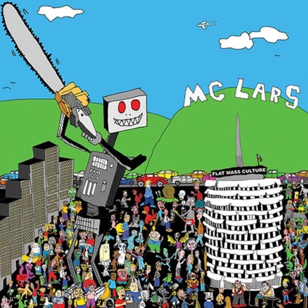 the album cover for Mc Lars - This Gigantic Robot Kills [180 Gram] (Spla)