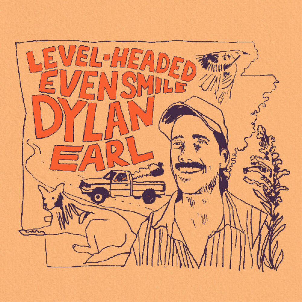 the album cover for Dylan Earl - Level-Headed Even Smile