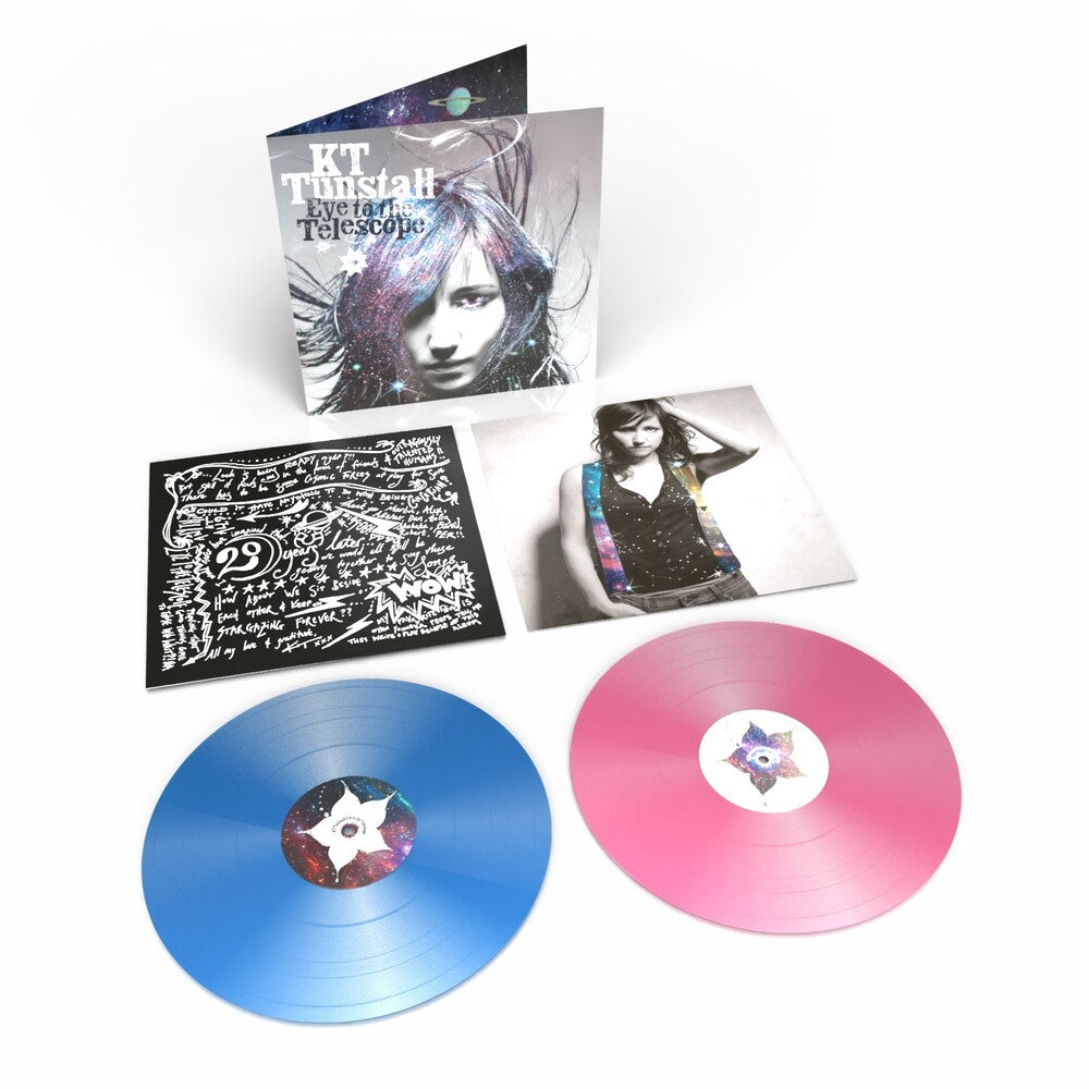 the album cover for KT Tunstall - Eye To The Telescope: Stargazer Edition [Blue/Pink 2 LP]