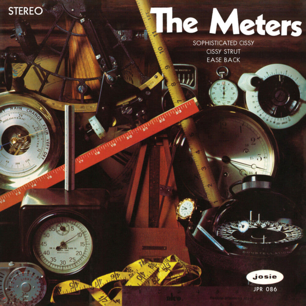 the album cover for The Meters - Meters