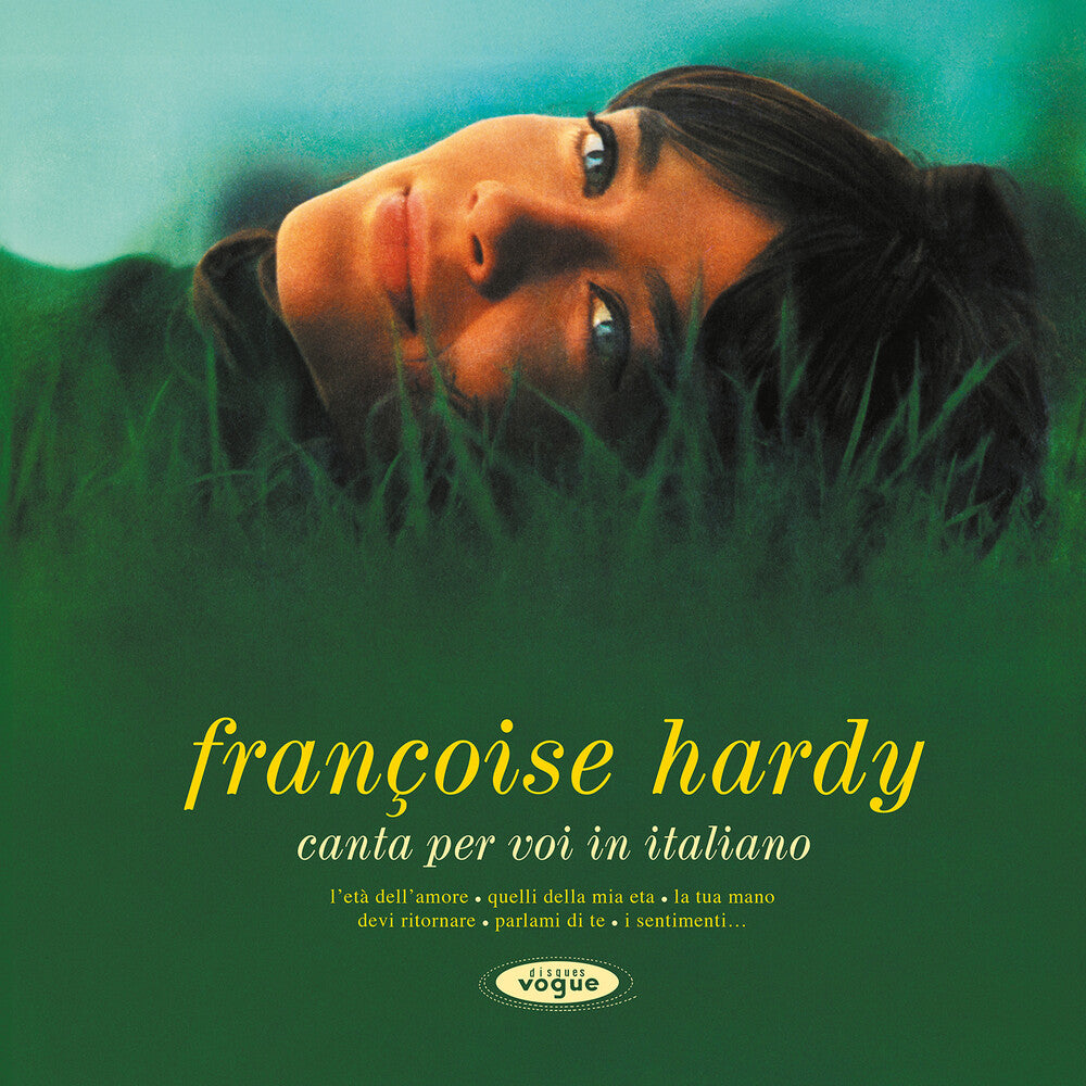 the album cover for Francoise Hardy - Canta Per Voi In Italiano [Green]