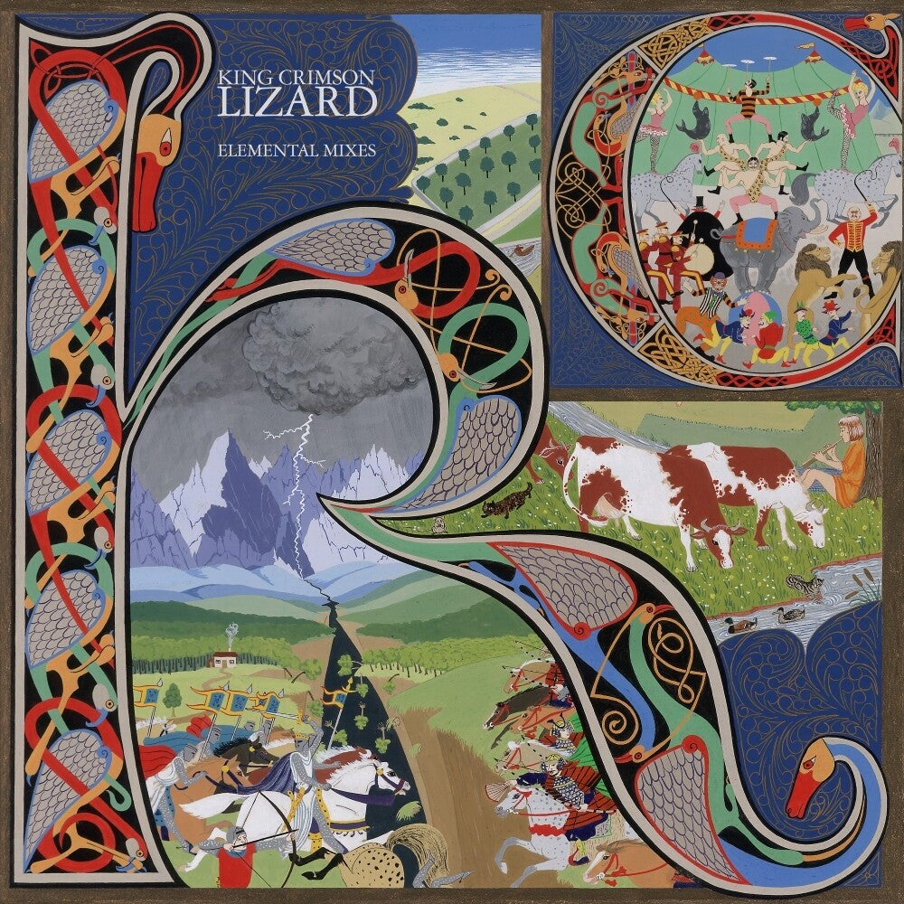 the album cover for King Crimson - Lizard - 2025 David Singleton Elemental Mixes (Uk)