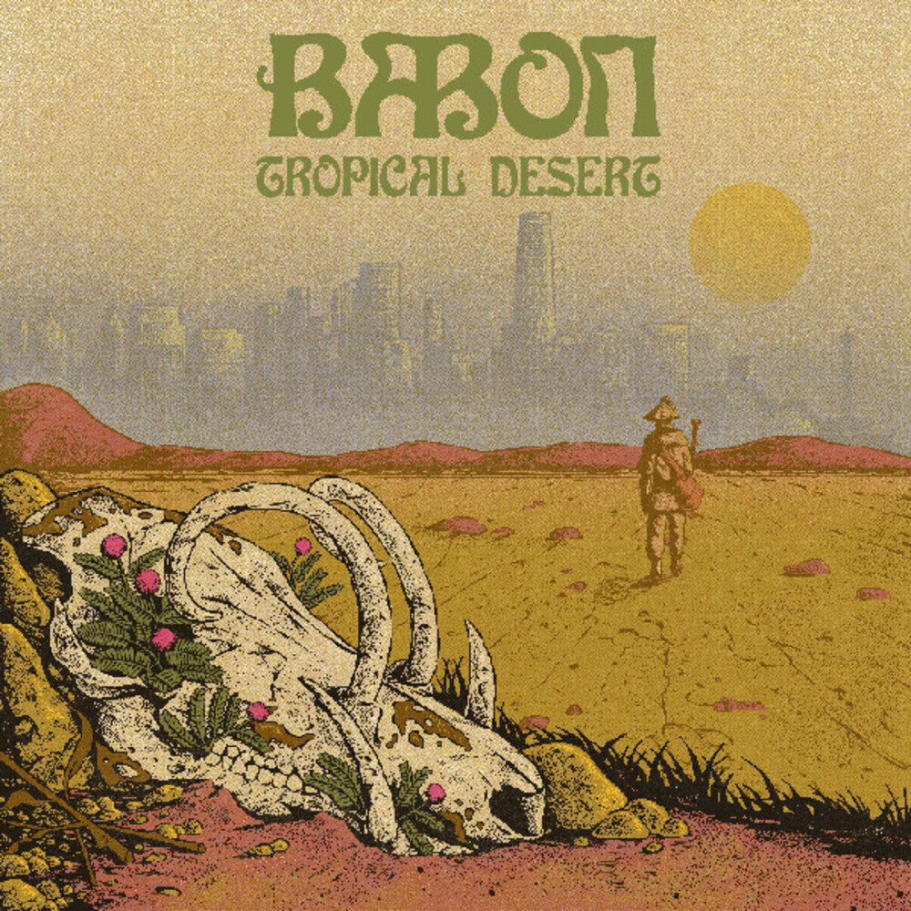 the album cover for Babon - Tropical Desert