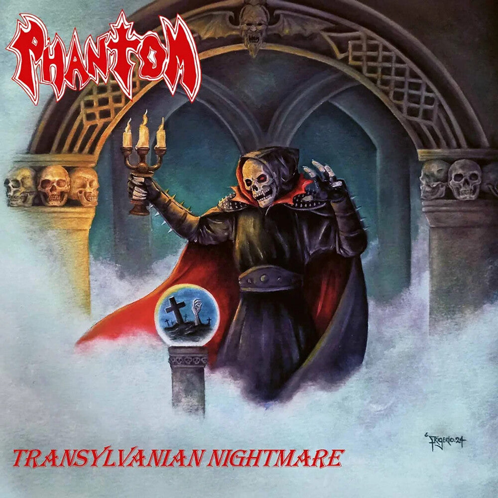 the album cover for Phantom - Transylvanian Nightmare