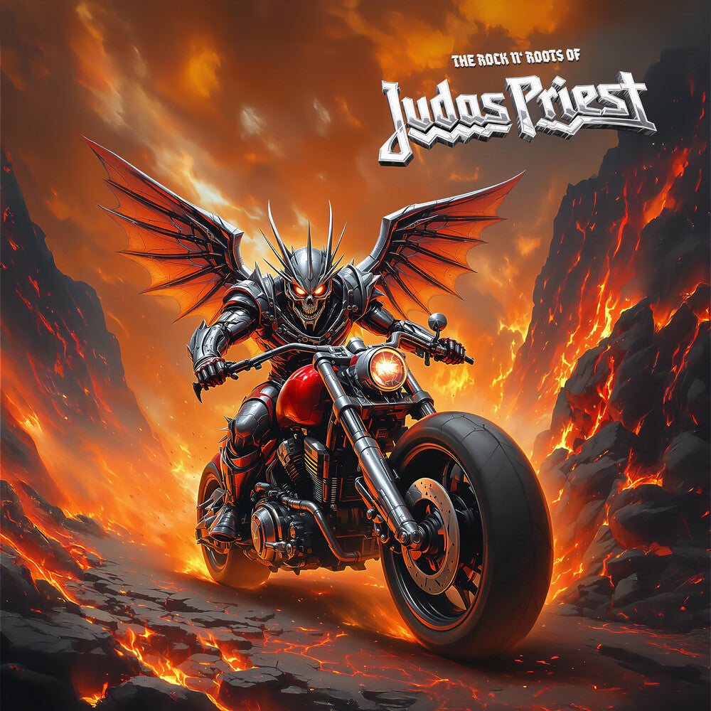 the album cover for Judas Priest - Rock N' Roots Of [Colored Vinyl] [Limited Edition] (Org)
