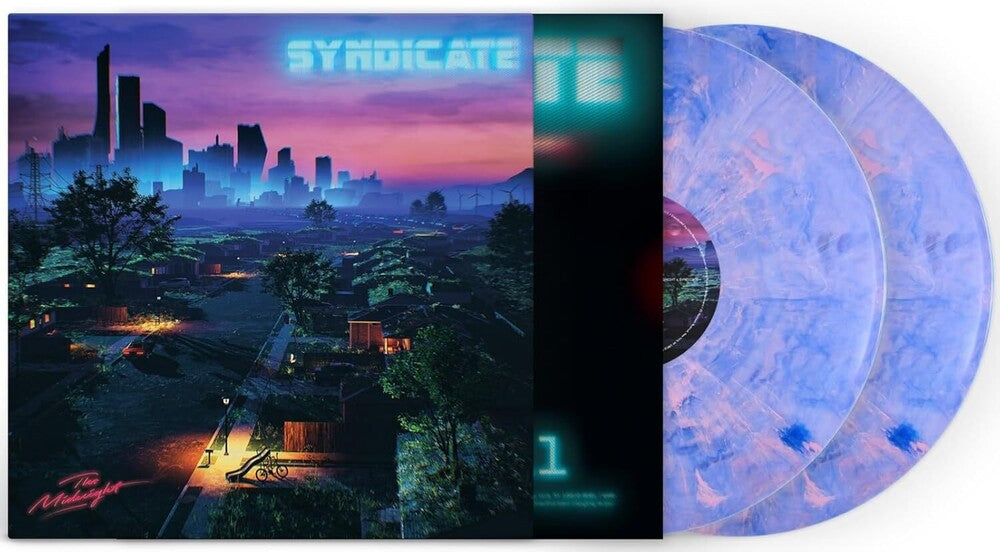the album cover for The Midnight - Syndicate [Earth Variant]