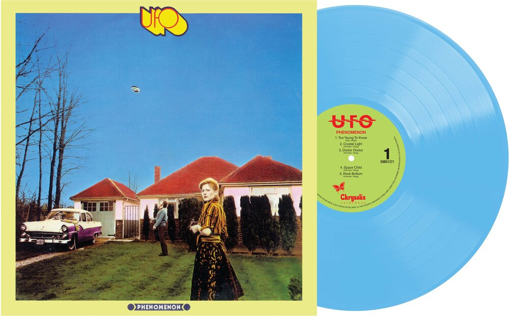 the album cover for UFO - Phenomenon