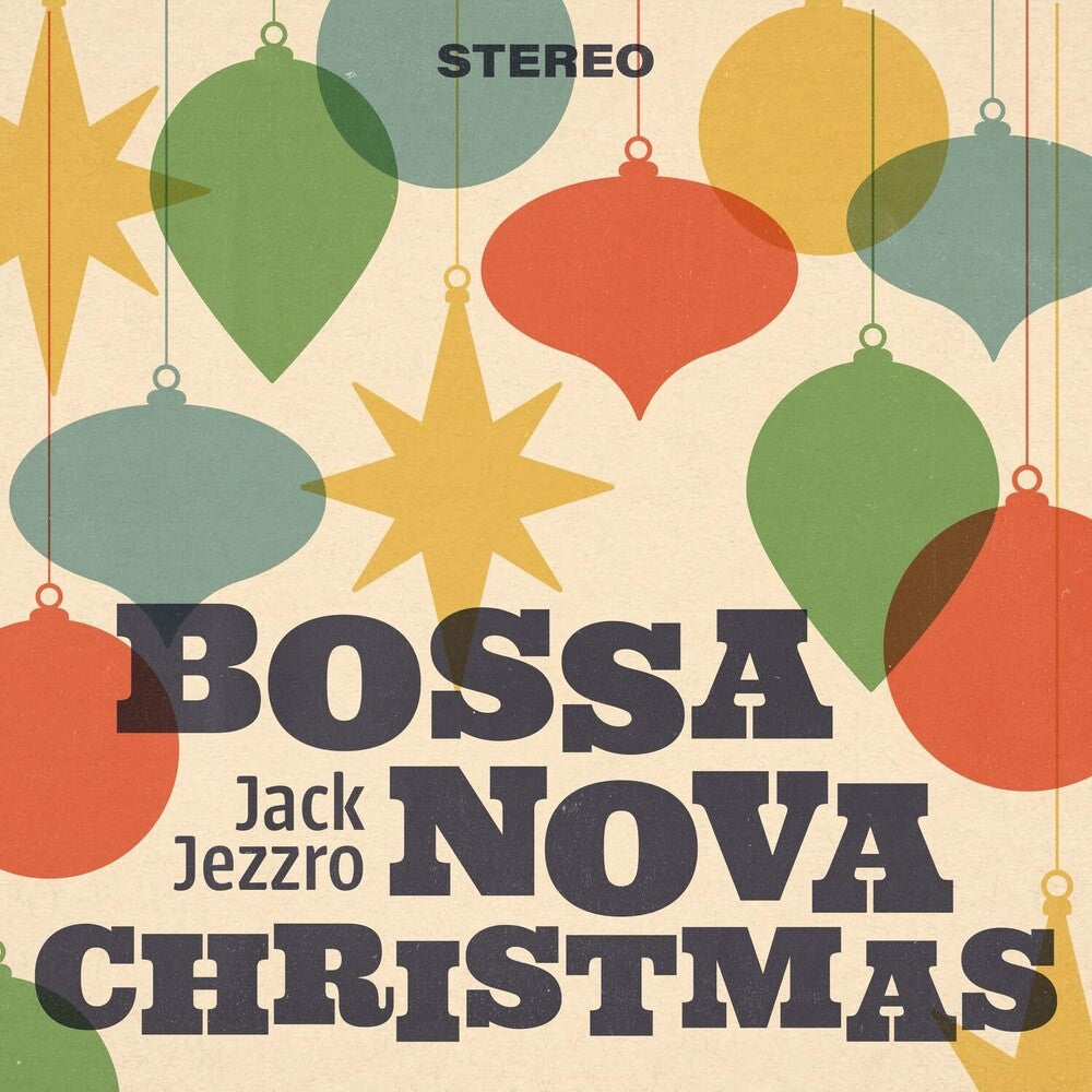 the album cover for Jack Jezzro - Bossa Nova Christmas