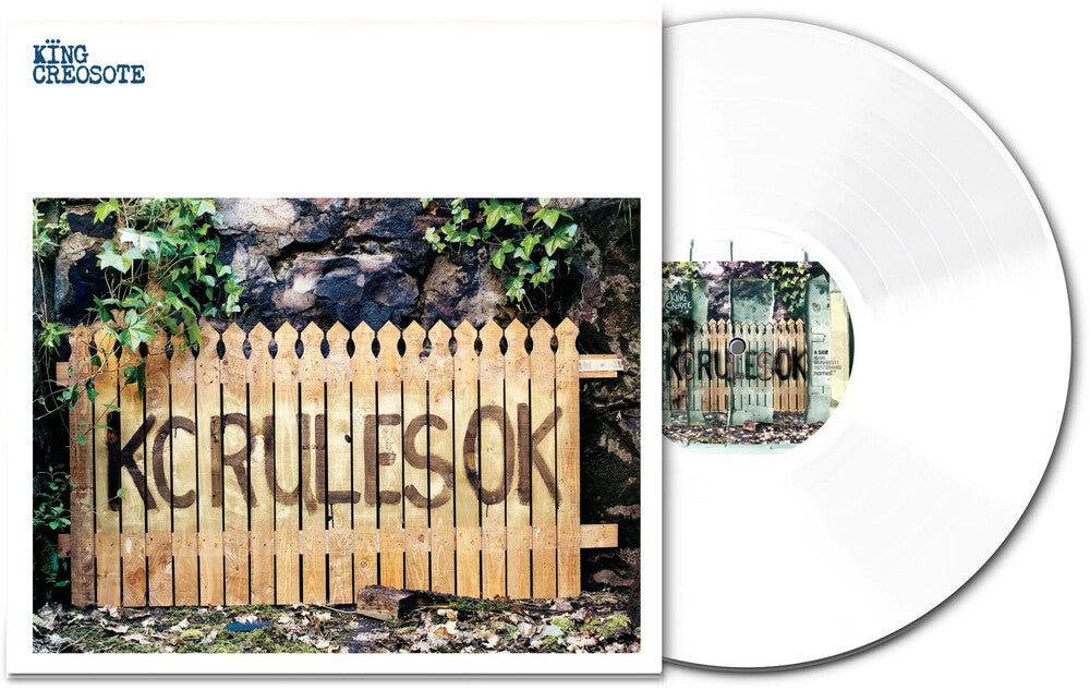 the album cover for King Creosote - Kc Rules Ok: 20th Anniversary [Colored Vinyl] [Limited Edition] (Wht)